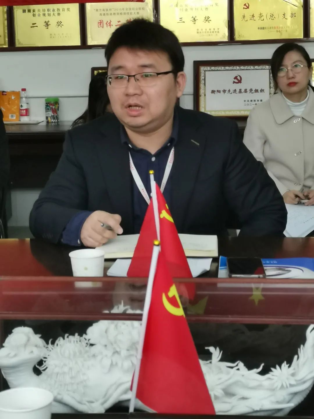 1647580311302513.jpg 铁道工程学院党总支书记杨东方发言.jpg